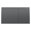 Drukplaat Geberit Sigma 70 Frontbediening 2-toets RVS Zwart Chroom