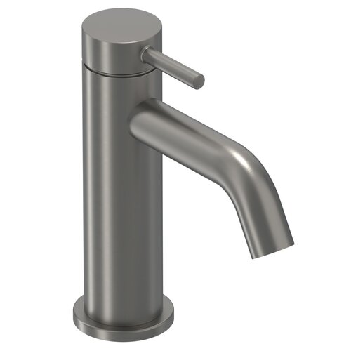 Wastafelkraan IVY Bond Model S Coldstart Geborsteld Metal Black PVD 