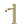 Wastafelkraan IVY Tribe Model M Coldstart RVS316 Geborsteld Mat Goud PVD