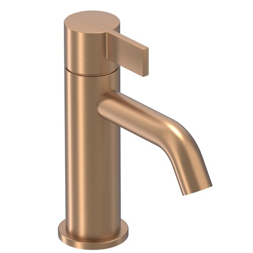 Wastafelkraan IVY Pact Model S Coldstart Geborsteld Mat Koper PVD 