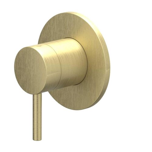 Afbouwdeel IVY Bond 2-Weg Stop-Omstel Geborsteld Mat Goud PVD 