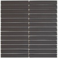Mozaiek Tegel Sevilla 29,6x30 cm Finger Glossy Carbon Gray (Prijs per 0.89 M2)