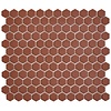 The Mosaic Factory Mozaiek Tegel Hexagon 26x30 cm Mat Terra Cotta (Prijs per 0.78 M2)