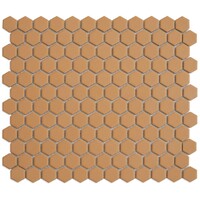 Mozaiek Tegel Hexagon 26x30 cm Mat Tuscany Gold (Prijs per 0.78 M2)