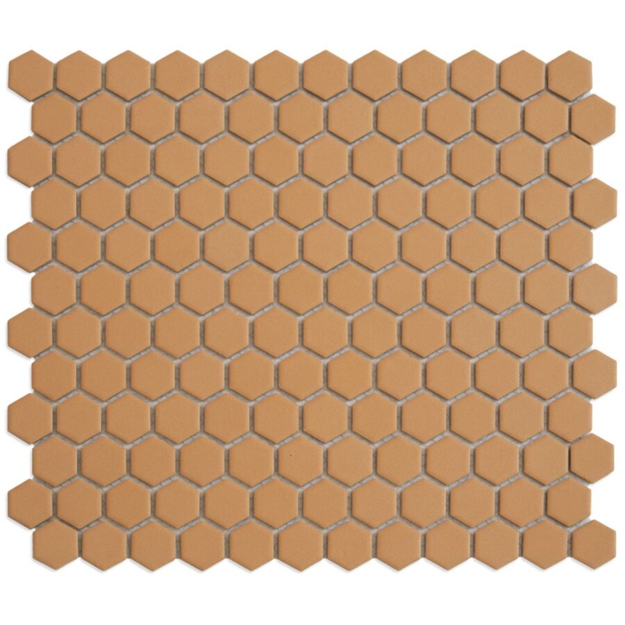 Mozaiek Tegel Hexagon 26x30 cm Mat Tuscany Gold (Prijs per 0.78 M2)