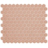 The Mosaic Factory Mozaiek Tegel Hexagon 26x30 cm Mat Royal Peach (Prijs per 0,78 M2)