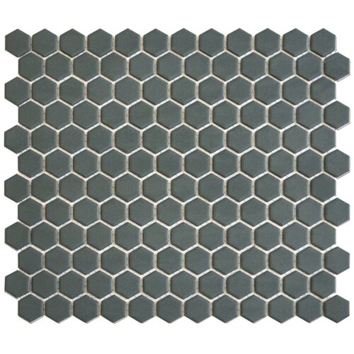 Mozaiek Tegel Hexagon 26x30 cm Camo Green Nature (Prijs per 0.78 M2) 