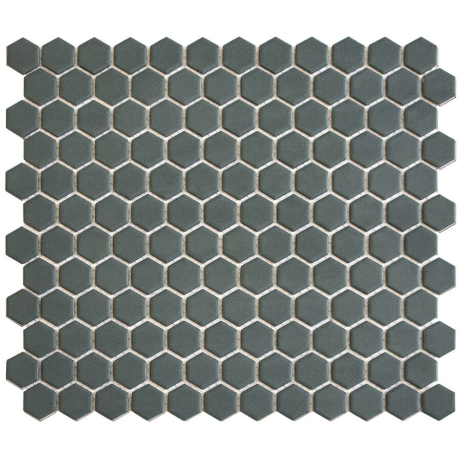 Mozaiek Tegel Hexagon 26x30 cm Camo Green Nature (Prijs per 0.78 M2)