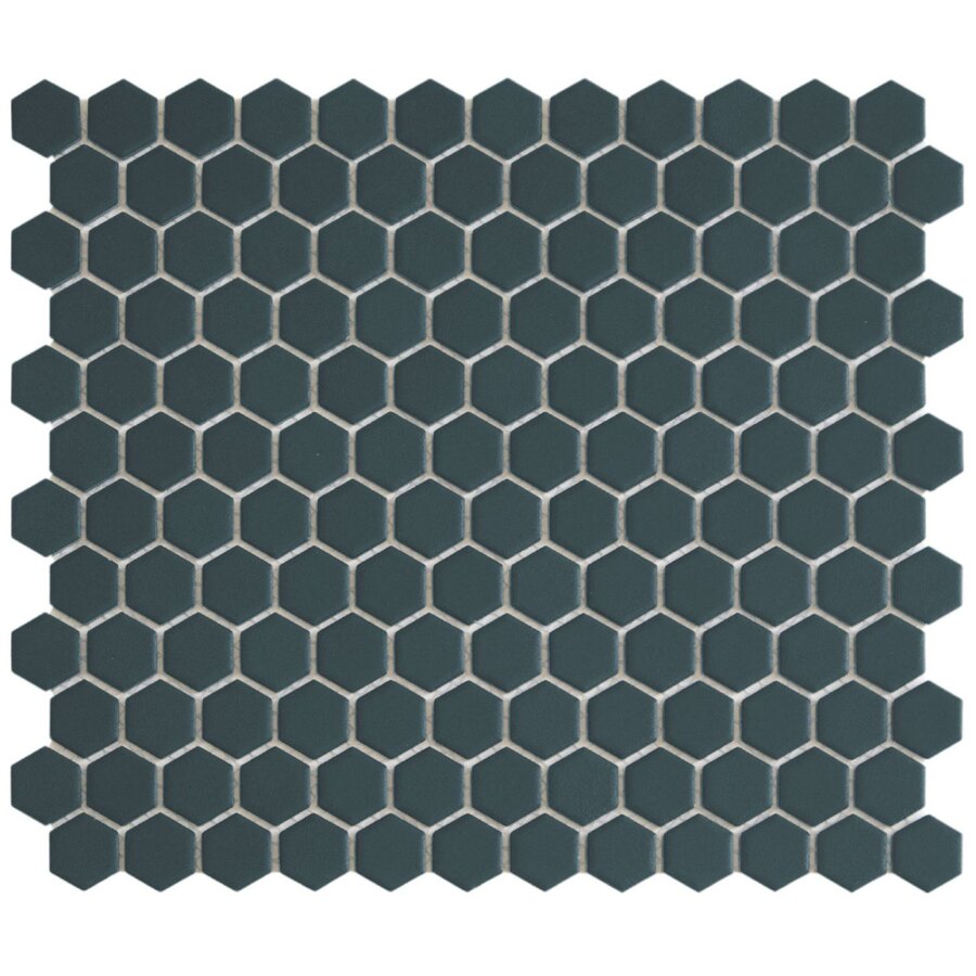 Mozaiek Tegel Hexagon 26x30 cm Camo Navy Blue (Prijs per 0.78 M2)