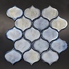 Mozaïek Valkery Arabesque 26,4 x 28,3 cm Glas Blue (Prijs Per Vel)