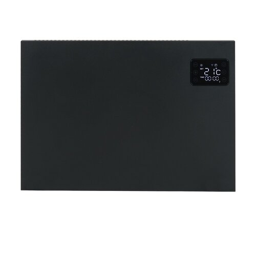 Convector Verwarming Eurom Sani Alutherm 800XS Voor in de Badkamer met Wi-Fi Zwart 