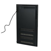 Convector Verwarming Eurom Sani Alutherm 1200W Voor in de Badkamer met Wi-Fi Zwart