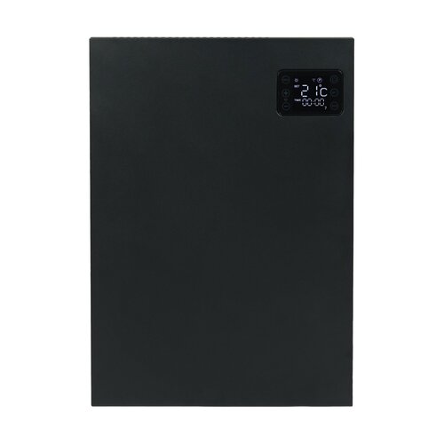 Convector Verwarming Eurom Sani Alutherm 800W Voor in de Badkamer met Wi-Fi Zwart 