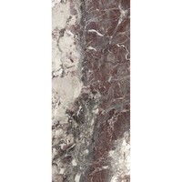 Wandtegel Ape Grupo Breccia Viola 120x278 cm Gepolijst Rood Marmerlook (Prijs per M2)