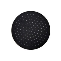Hoofddouchekop Sanilux Disk Rond 20 cm Mat Zwart