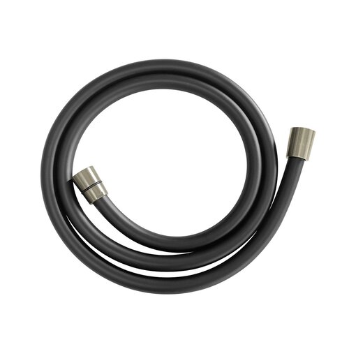 Doucheslang BWS Lana Kunststof 150 Cm Mat Zwart en RVS 