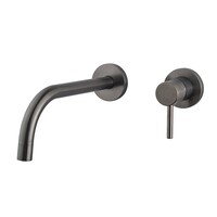 Afbouwdeel Wastafelkraan BWS Toon Eenhendel Met Coldstart Gunmetal