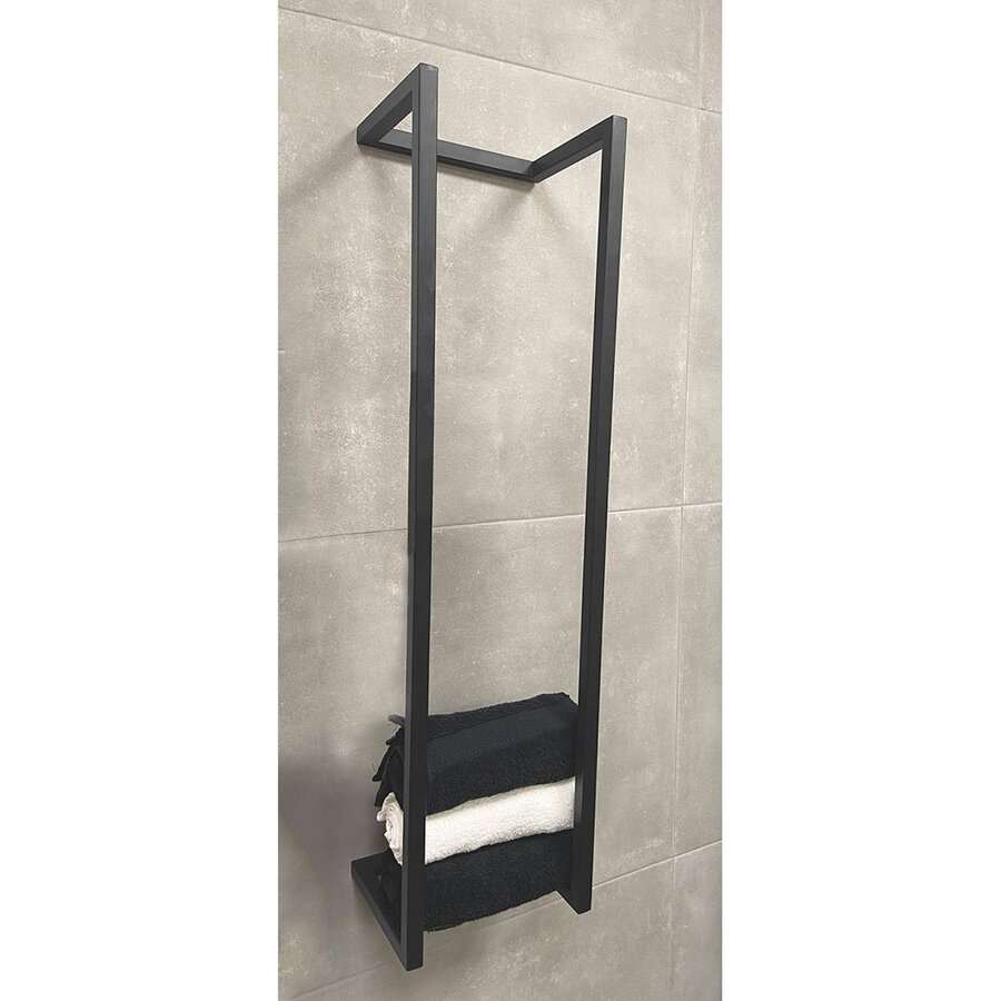 Handdoekrek Wiesbaden Loft 95x25 Cm Gunmetal