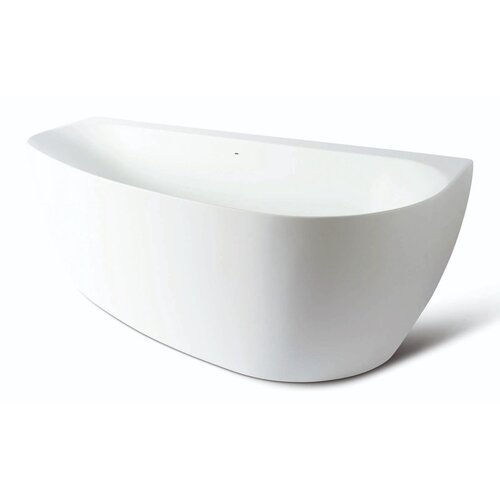 Back To Wall Bad Luca Sanitair Primo Acryl 170x78x60 cm Incl. Afvoerset Mat Wit 