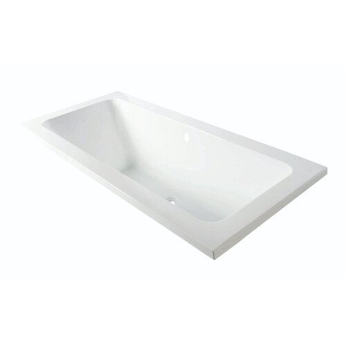 Inbouw Bad Luca Sanitair Primo Acryl 169x74x45 cm Zonder Afvoerset incl. Stelpoten Glans Wit 