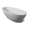 Luca Sanitair Vrijstaand Bad Luca Sanitair Vasca Solid Surface 170x76x57 cm incl. Afvoerset Mat Wit