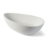 Waskom Luca Sanitair Tate 50x33x12,5 cm Solid Surface Mat Wit