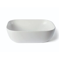 Waskom Luca Sanitair Ceramics Rechthoekig 45,5x45,5x13,5 Keramiek Mat Wit