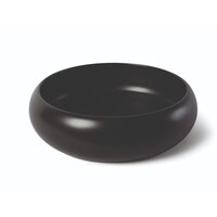 Waskom Luca Sanitair Ceramics Rond 41,5x41,5x12 Keramiek Mat Zwart
