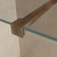 Profielset Met Stabilisatiestang BWS Smile 120cm Geborsteld Brons Koper