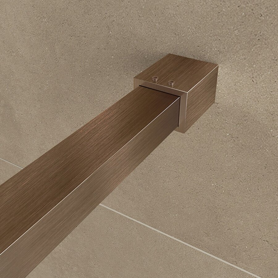 Profielset Met Stabilisatiestang BWS Smile 120cm Geborsteld Brons Koper