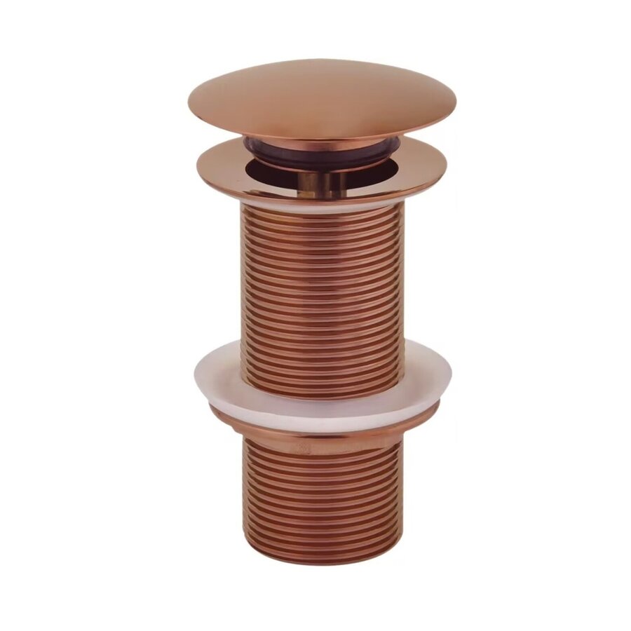 Clickwaste Best Design Dijon Lange Draad 5/4" 10 cm Messing Bronze