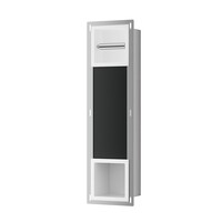 Toiletrolhouder Zonder Klep en Reserverolhouder Inbouw BWS Milan Mat Wit