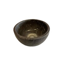 Waskom Sanilux Meza 20 cm Marmer Mokka Brown