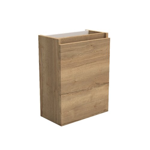 Fonteinkast Sanilux Trendline 52x40x22 cm Rechts Softclose Natural Oak 