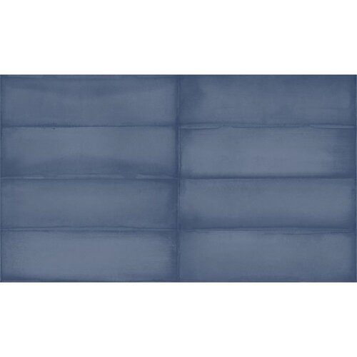 Wandtegel Estudio Ghent Steel Blue Glossy 6.9x24 cm (Prijs per M2) 