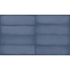 Wandtegel Estudio Ghent Steel Blue Matt 6.9x24 cm (Prijs per M2)