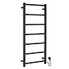 Elektrische Handoekradiator Smedbo Dry 50 x 121cm Mat Zwart