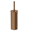 BWS Toiletborstel Met Houder BWS Mark Staand Geborsteld Brons Koper