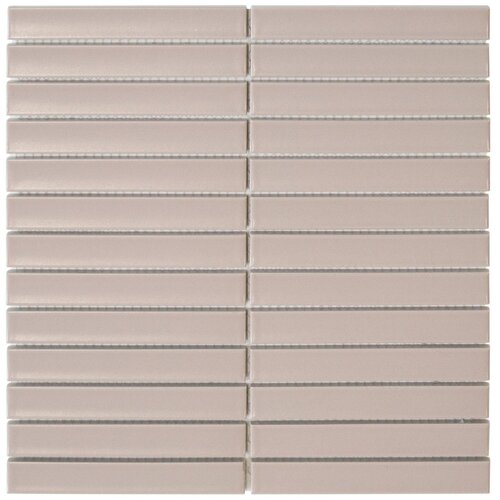 Mozaïek Sevilla Kit-Kat 29.6x29.9 cm Geglazuurd Porselein, Mat Vintage Pink (Prijs per 0.89 M2) 