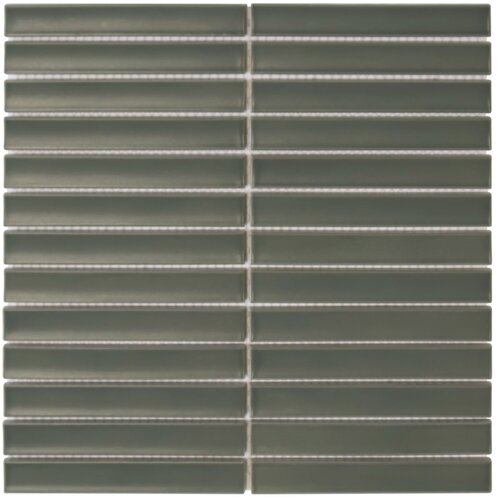 Mozaïek Sevilla Kit-Kat 29.6x29.9 cm Geglazuurd Porselein, Mat Army Green (Prijs per 0.89 M2) 