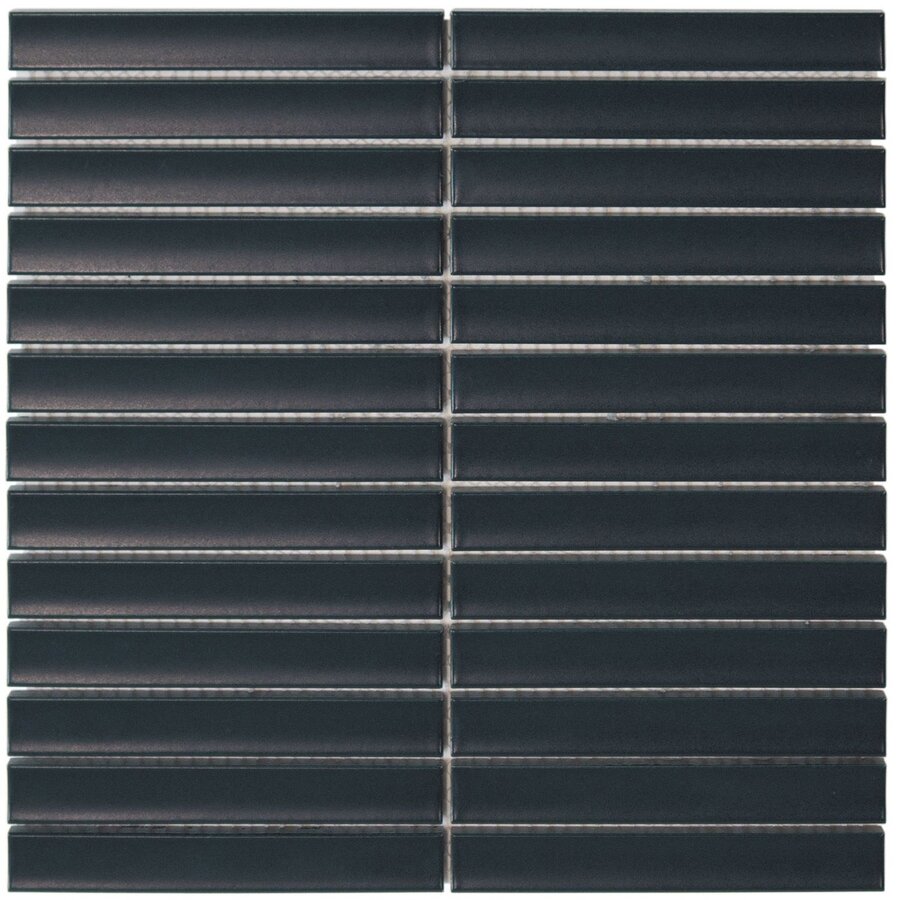 Mozaïek Sevilla Kit-Kat 29.6x29.9 cm Geglazuurd Porselein, Mat Navy Blue (Prijs per 0.89 M2)