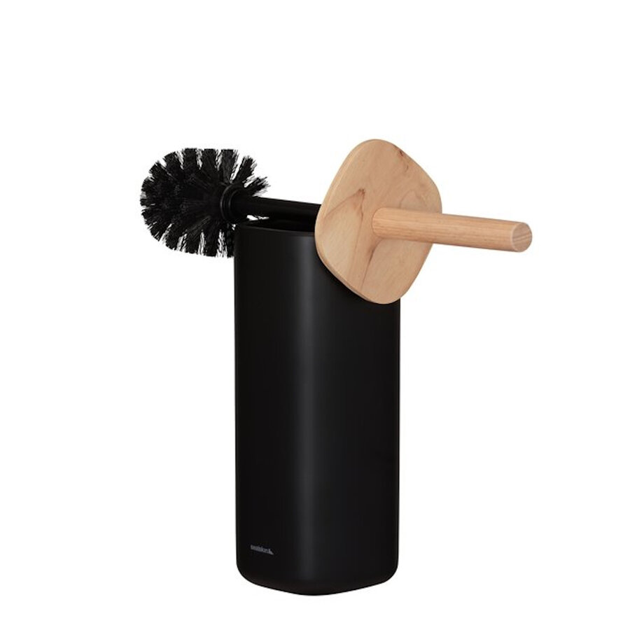 Toiletborstel Sealskin Mind Met Houder Vrijstaand Zwart