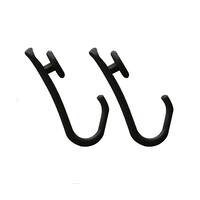 Douchegordijnstangset Sealskin Easy Roll 90x90x90 cm Zwart