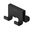Handdoekhaak Voor Douchecabine Tiger Caddy 6-8 mm Dubbel Zwart
