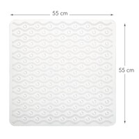 Veiligheidsmat Sealskin Drip 55x55 cm Transparant