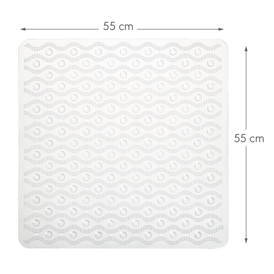 Veiligheidsmat Sealskin Drip 55x55 cm Transparant