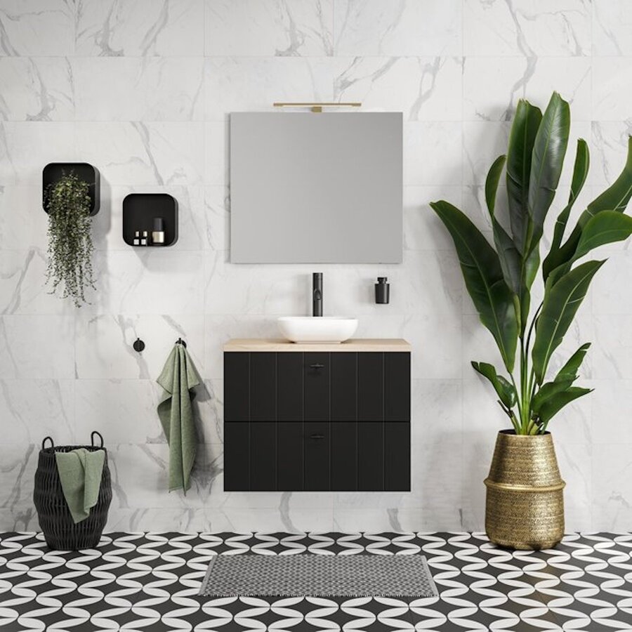 Tiger Ancis LED Spiegellamp 40 cm 4000K Geborsteld Goud