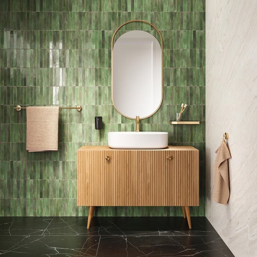 Handdoekhaak Groot Tiger Cooper Goud