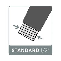 Doucheslang Tiger Basic 150 cm Wit