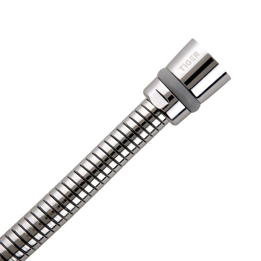 Doucheslang Tiger Excellence Uitrekbaar 200-275 cm RVS Geborsteld